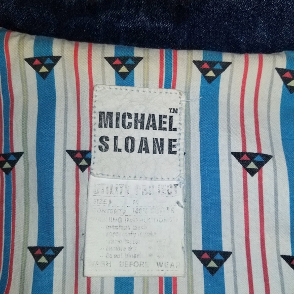 Vintage Michael Sloane Heavy Denim Jacket - Picture 9 of 9